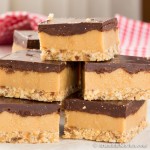 Healthy No Bake Peanut Butter Bars