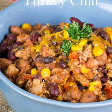 Slow Cooker Turkey Chili
