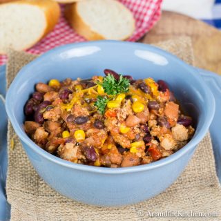 Slow Cooker Turkey Chili