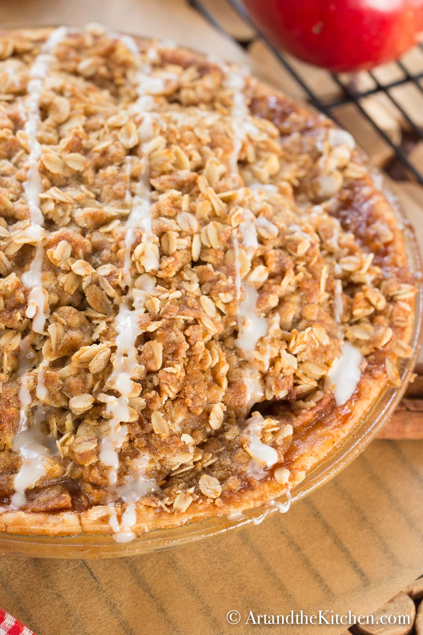 Apple Crisp Pie - Art and the Kitchen