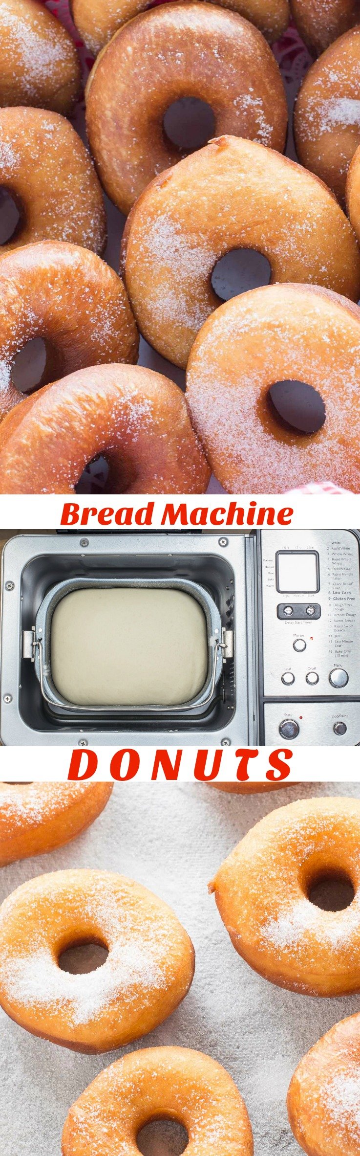 Easy Bread Machine Donuts | Art and the Kitchen