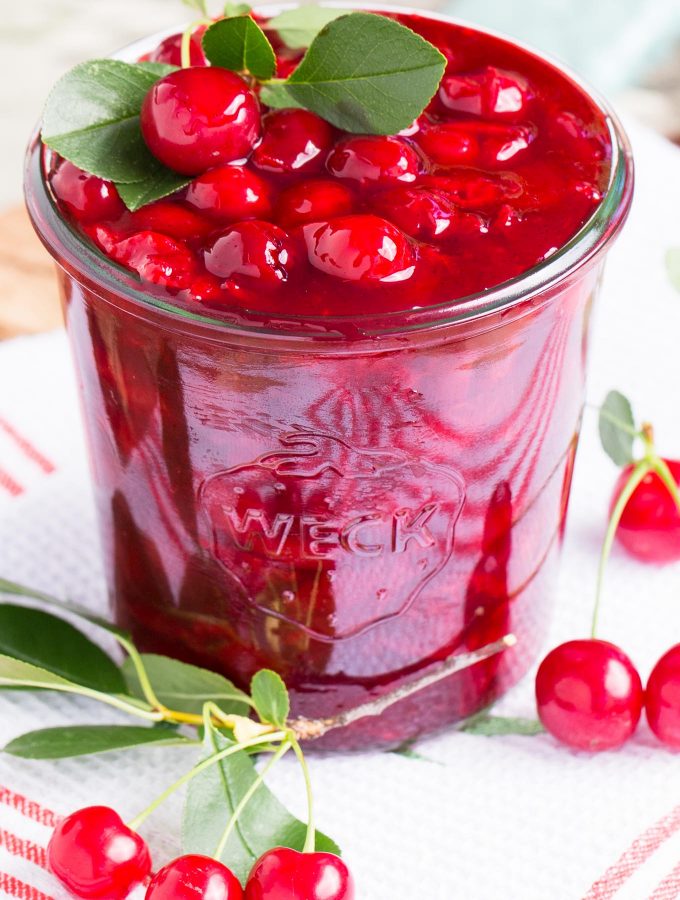 Easy Sour Cherry Sauce