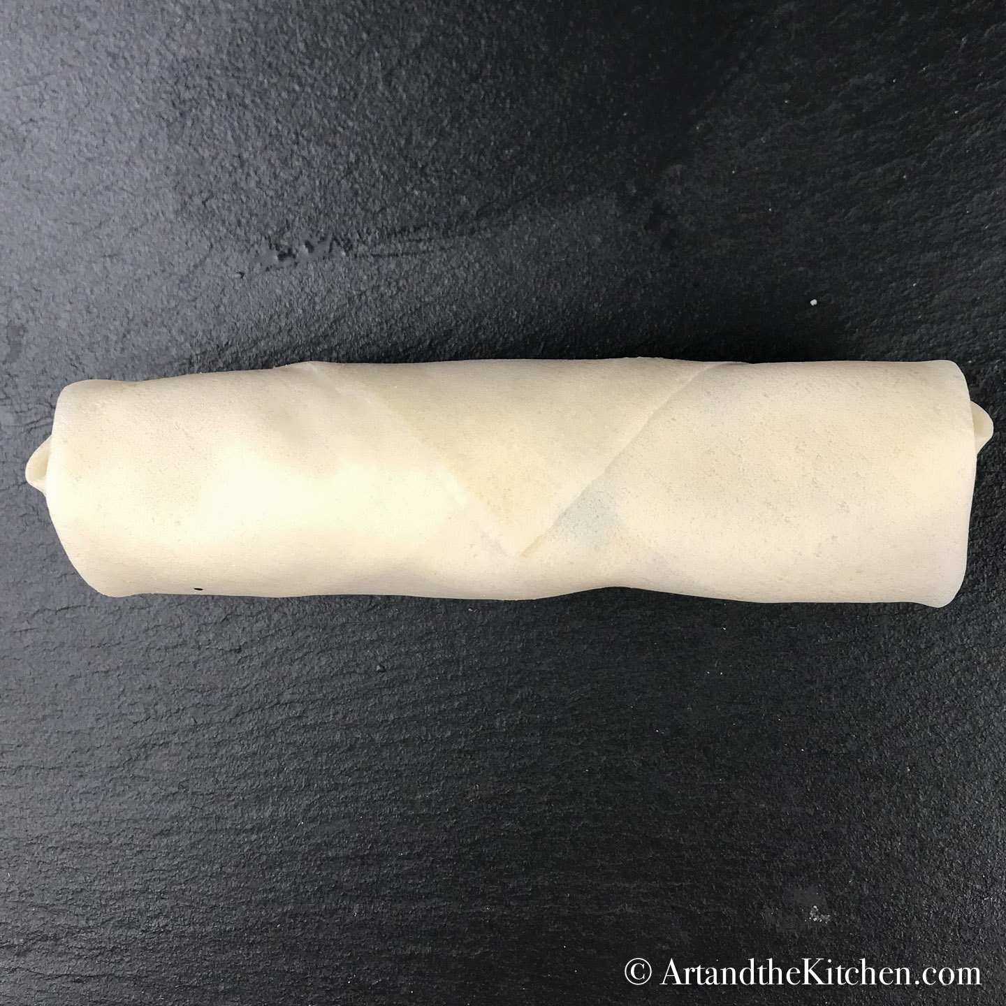 instructions for wrapping spring rolls